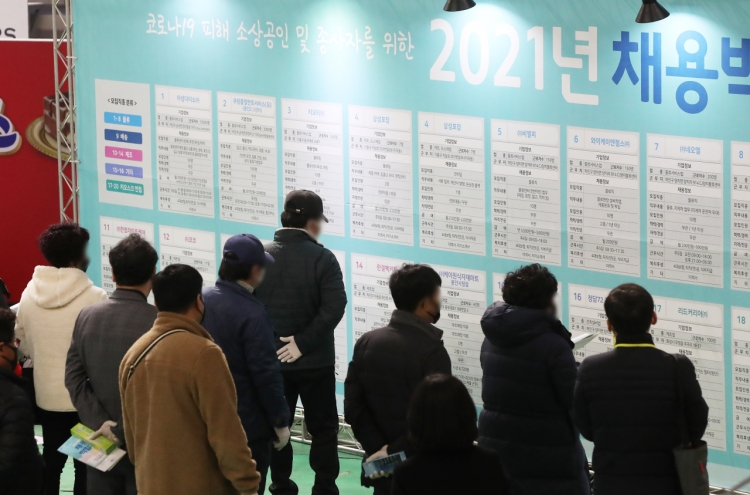 Majority of Koreans pessimistic about job market this year: survey