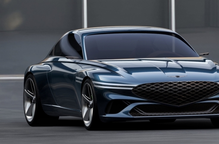 Genesis showcases luxury EV concept coupe