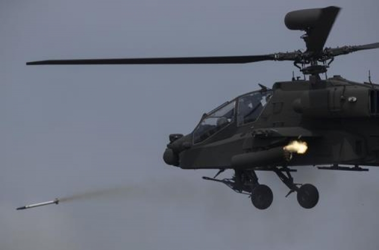S. Korea to buy more attack choppers from abroad by 2028