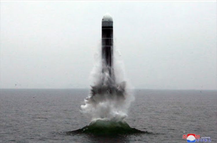 N. Korea moves submersible missile test stand barge: US think tank