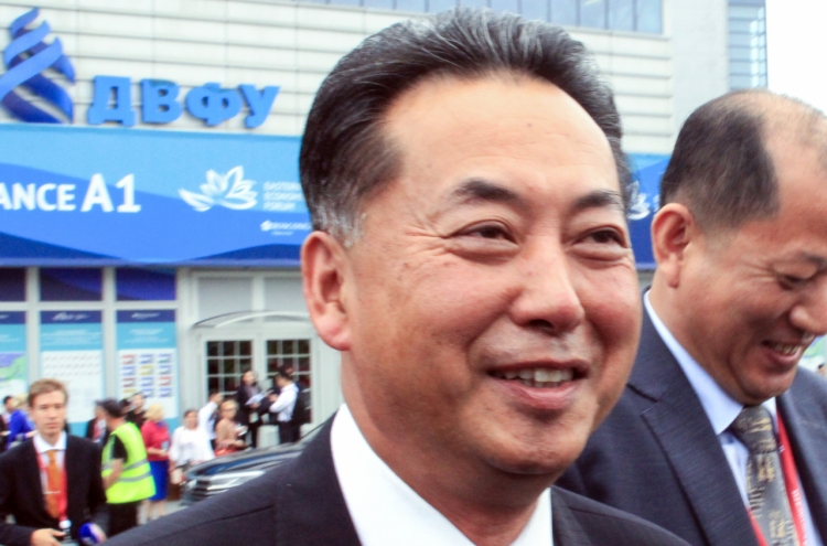 N. Korea's new ambassador to China presents credentials to Xi