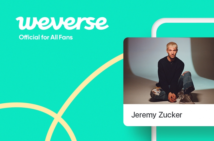 Weverse expands further with addition of Jeremy Zucker