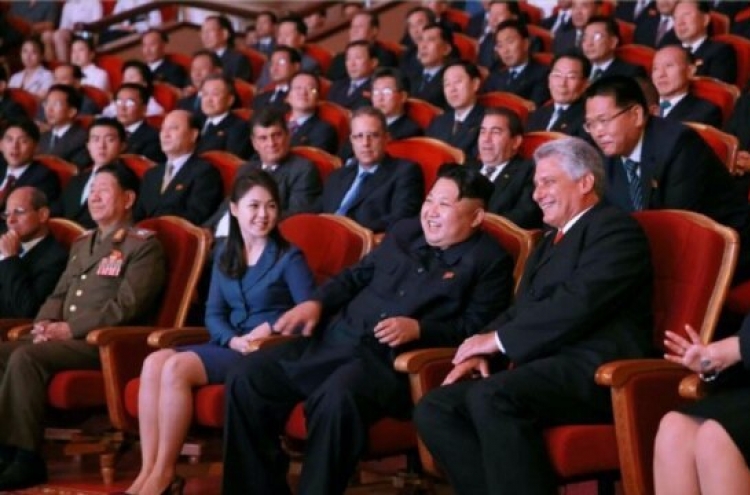 NK leader sends third congratulatory message to Cuba's new president
