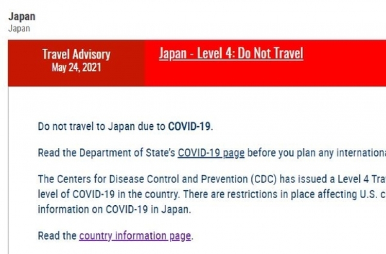 [Newsmaker] US raises travel advisory on Japan to highest Level 4: Do Not Travel