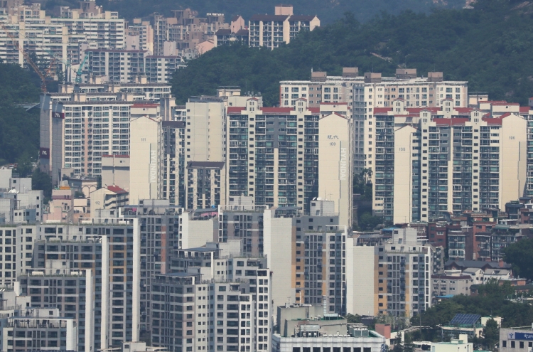 Apartment prices in greater Seoul grow over 1% for 5th month in May: data