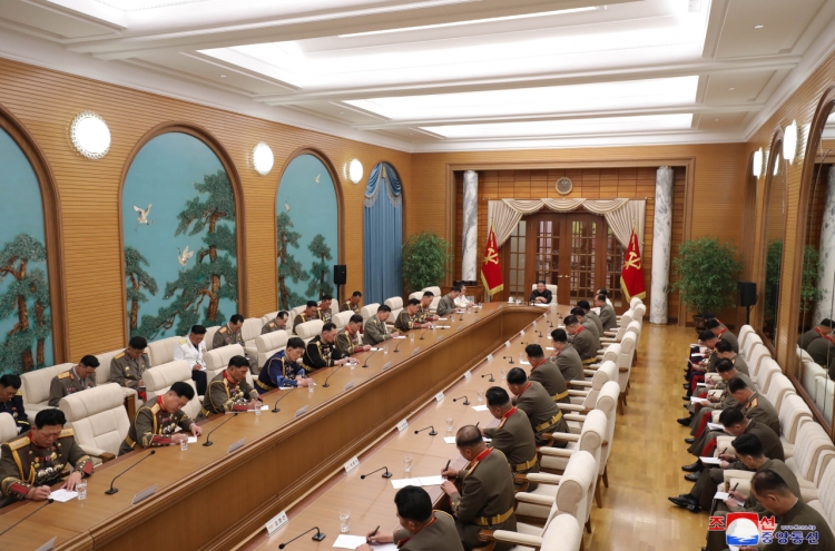 NK leader presides over Central Military Commission meeting, calls for 'high alert posture'