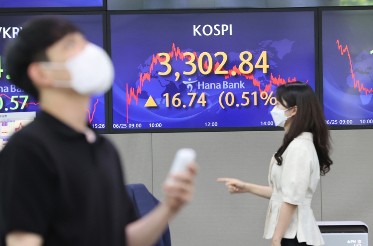 Kospi ends at fresh high on recovery hopes
