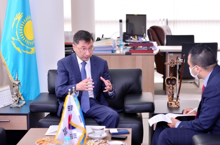 [Herald Interview] Cultural, people-to-people ties will boost Korea-Kazakhstan ties