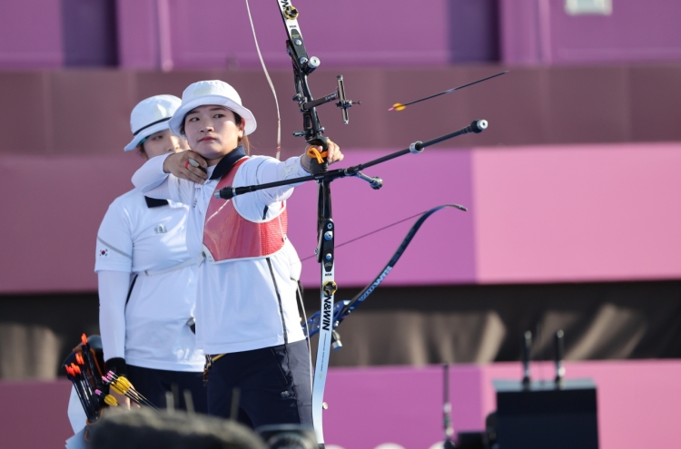 [Tokyo Olympics] Young veteran archer makes Olympic debut count with historic team gold