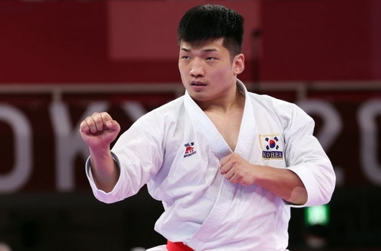 [Tokyo Olympics] Park Hee-jun narrowly misses inaugural medal in karate