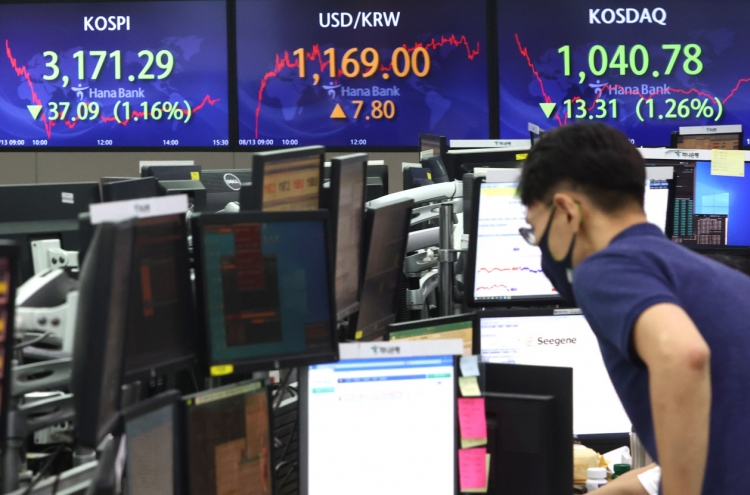 Seoul stocks snap 8-session losing streak ahead of Fed's minutes release