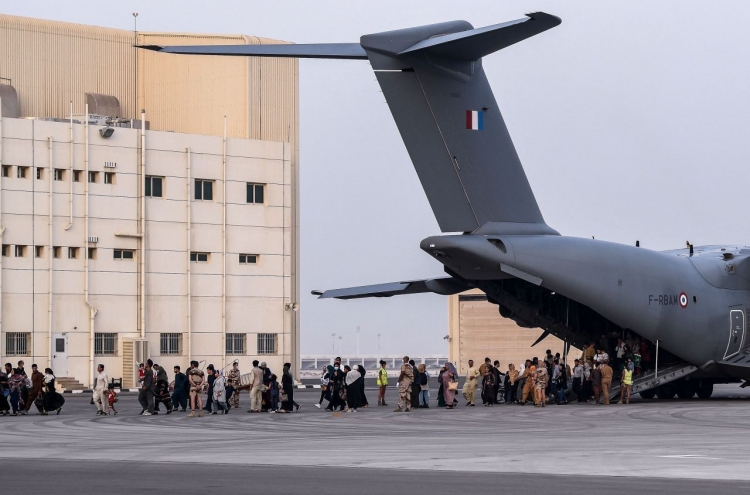 South Korea set to accept 391 Afghan evacuees Thursday