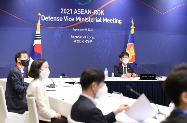S. Korea, ASEAN nations agree to boost defense ties