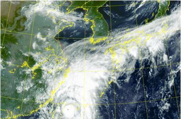 Typhoon Chanthu forecast to affect S. Korea this week