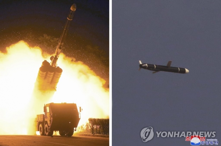 N. Korea test-fires new long-range cruise missiles: state media