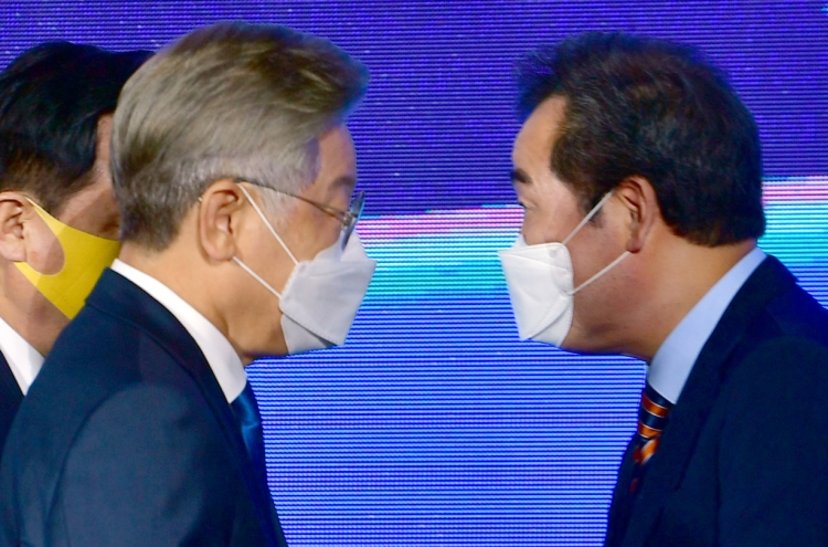 Gyeonggi governor extends lead in ruling party primaries 　