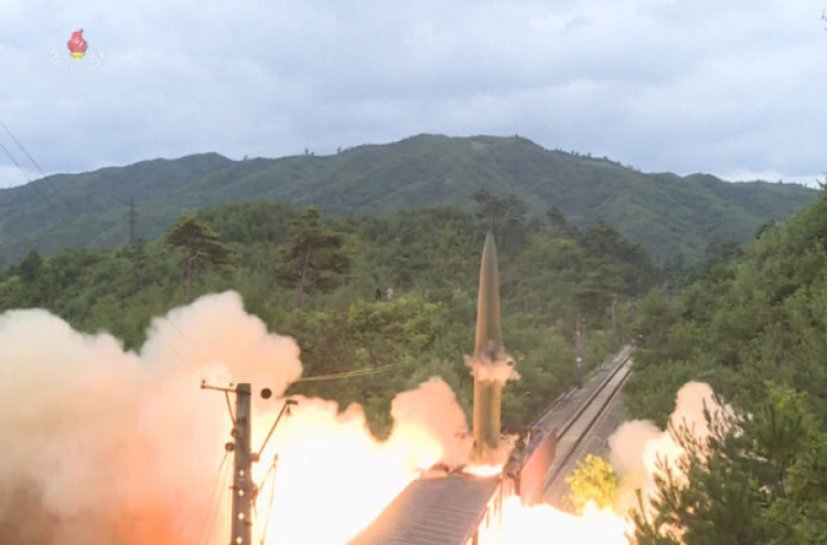 N. Korea missile launches show serious threat: Pentagon official
