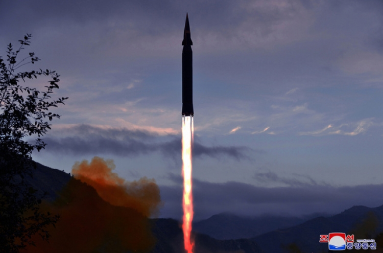 N. Korea says it tested newly developed hypersonic missile