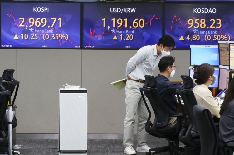 Seoul stocks open higher on easing US debt ceiling woes, earnings hope