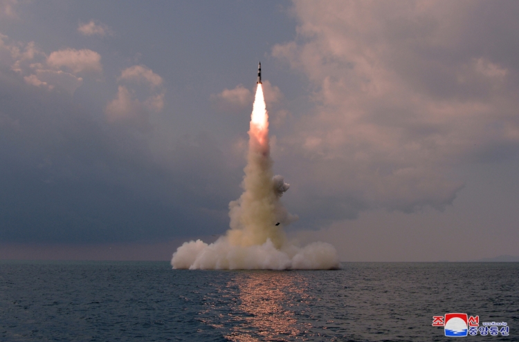 N. Korea confirms test-launch of new SLBM in state media report