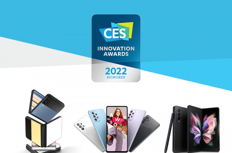 Korean tech giants sweep CES 2022 Innovation Awards