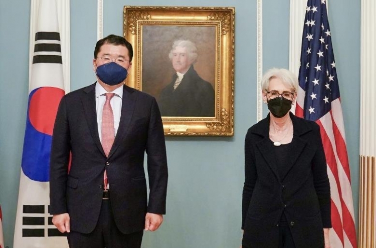 Senior S. Korean, US diplomats discuss N. Korea, end-of-war declaration: ministry