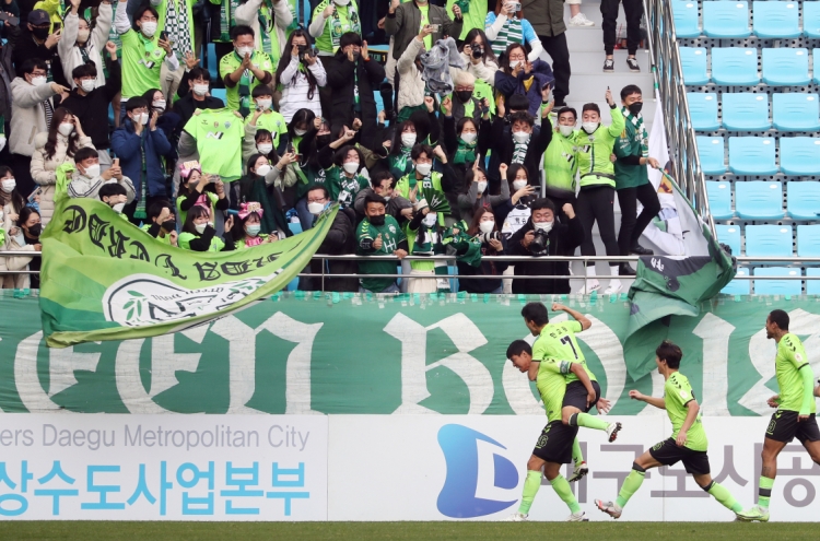 Jeonbuk on verge of record 5th straight K League title after latest win