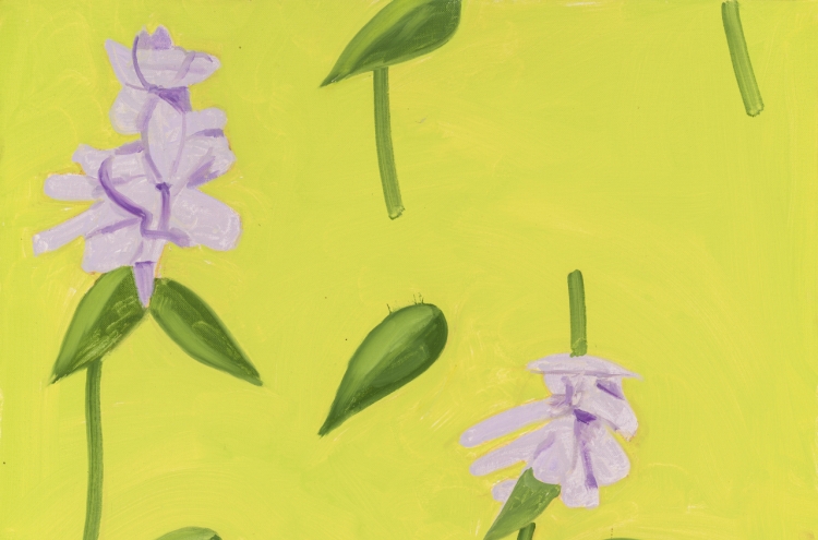 Alex Katz’s most recent flower paintings unveiled at Thaddaeus Ropac Seoul