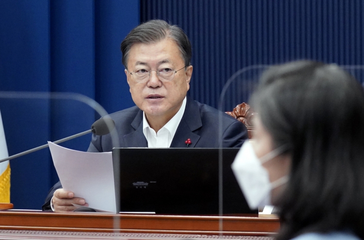Moon calls for readiness against spread of omicron