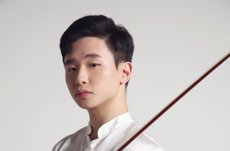 Violinist Kim Dong-hyun to kick off Kumho Art Hall’s 2022 season