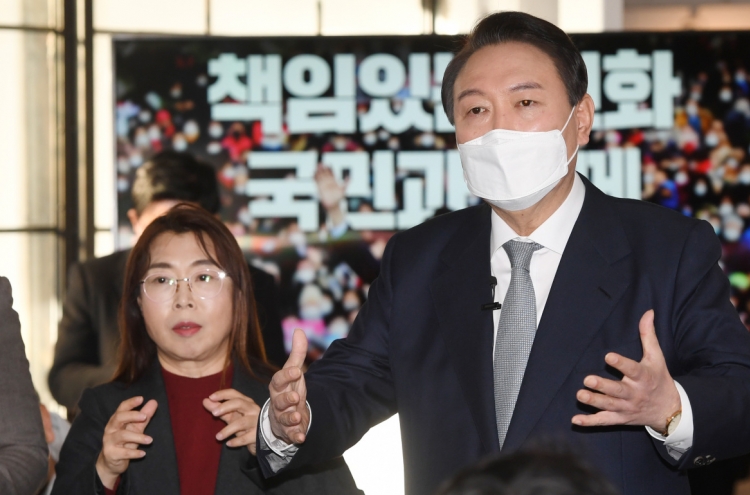 [Election 2022] Yoon pledges 1 million won monthly subsidy for childbirth