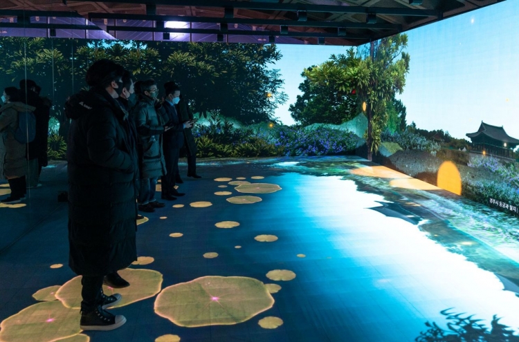 KOCCA unveils immersive media art, AI experience at ‘Age of Light’ project