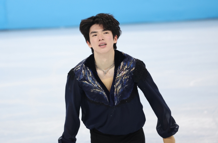 [BEIJING OLYMPICS] Cha Jun-hwan finishes 5th in men's singles figure skating