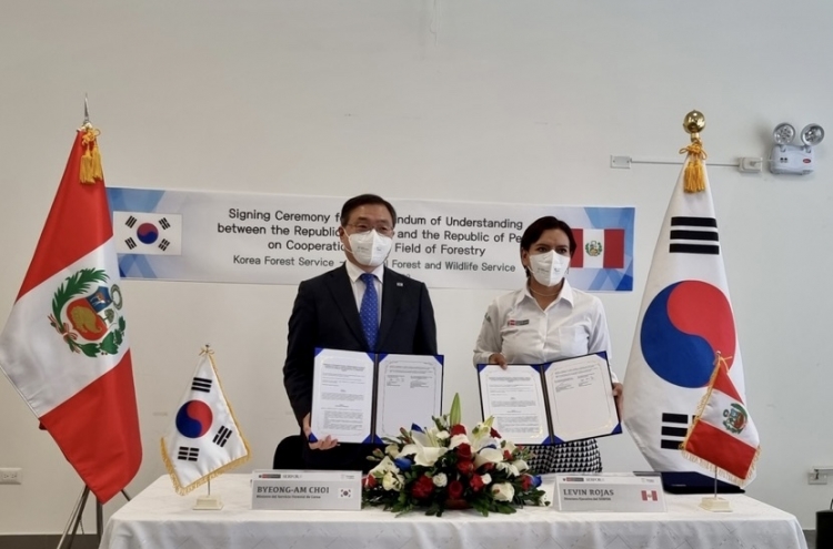 Korea Forest Service ready to restore forests in Central and South America