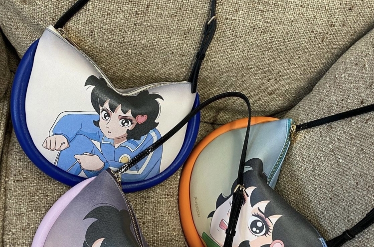 British fashion brand unveils bags inspired by South Korean anime series  'Run Hany'