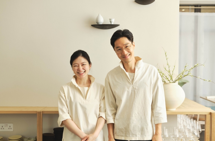 [Herald Interview] Korean chef’s French restaurant in London wins Michelin star