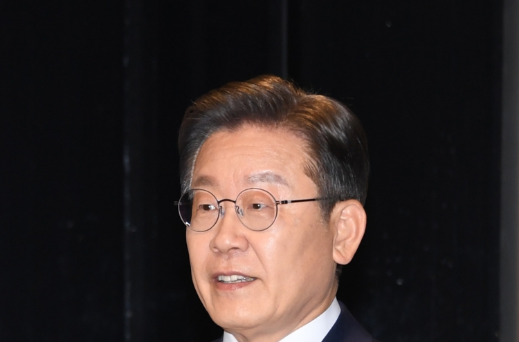 Those opposing end-of-war declaration ‘anti-state,’ Lee Jae-myung insists