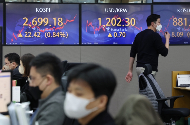 Seoul stocks advance on hopes for Ukraine-Russia talks