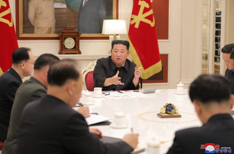 NK leader criticizes problem in early response to COVID-19 crisis in key politburo meeting: state media