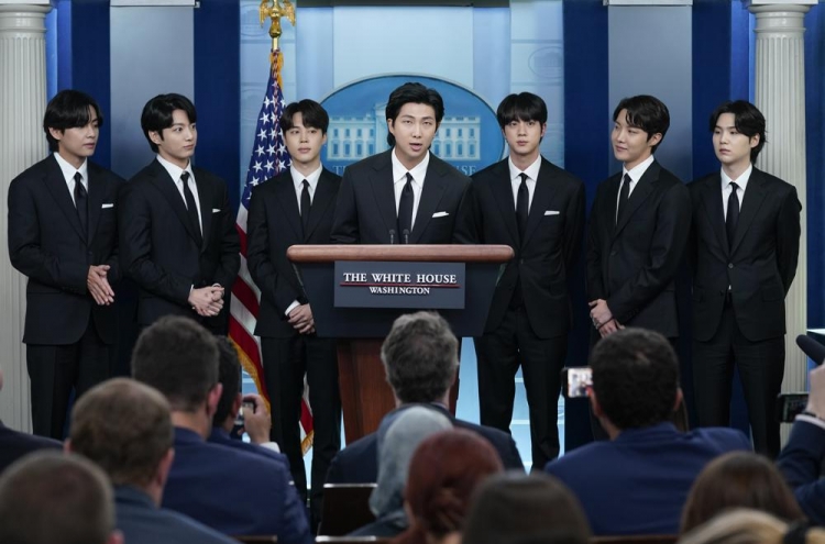 BTS visits White House to discuss combating hate crime surge