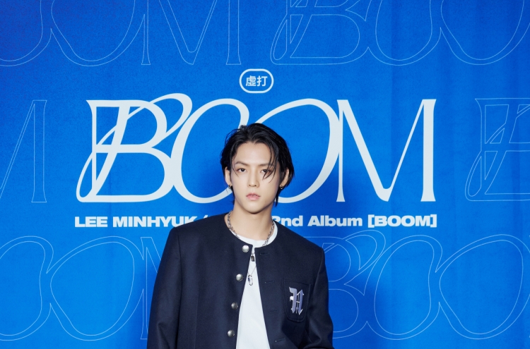 Min-hyuk returns as ‘Huta’ with self-produced second LP, ‘Boom’