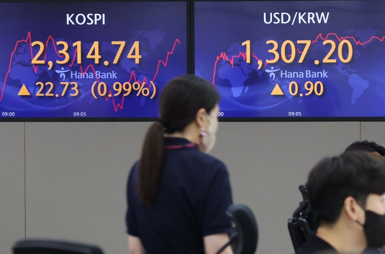 Seoul shares open higher after Fed minutes; Korean won losing ground