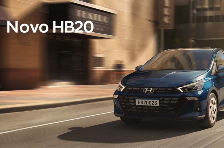 Hyundai Motor redesigns Brazil-exclusive model HB20