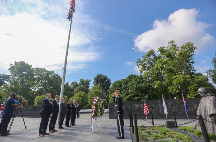 [Photo News] Wall of Remembrance unveiled in Washington