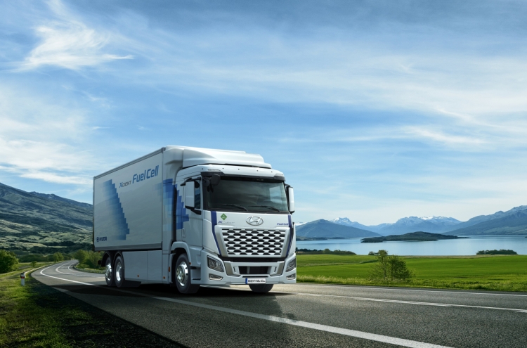 Hyundai’s Xcient hydrogen truck to debut in Germany