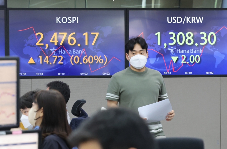 Seoul shares fall nearly 1% on tech plunge, concerns over US inflation data