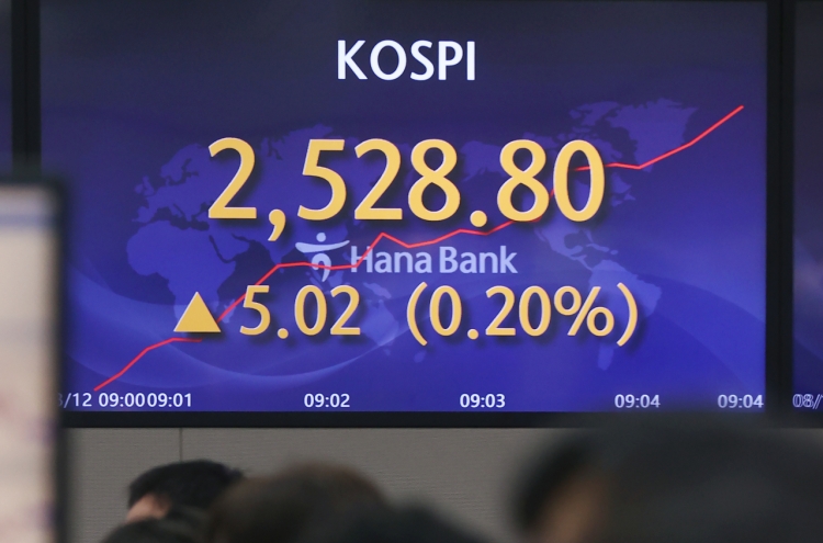 Seoul shares open slightly higher amid persistent rate hike concerns