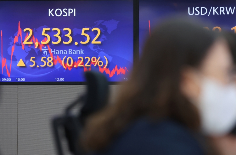 Seoul stocks up for 3rd day on expectations of slower monetary tightening