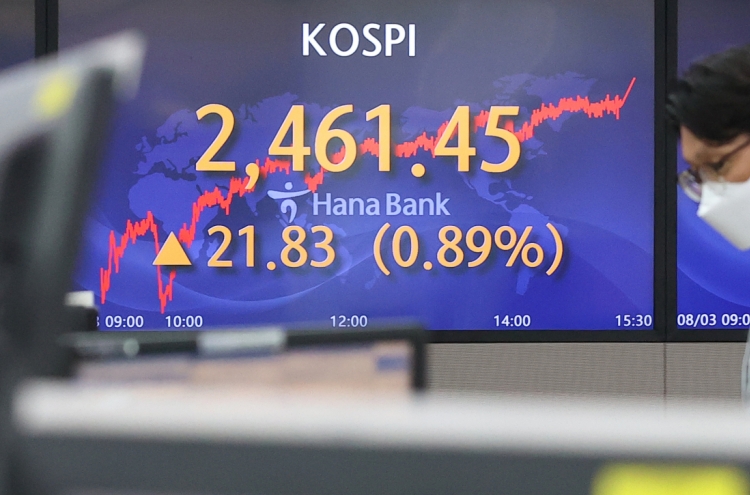 Seoul shares open lower on rate hike woes; Korean won sharply down