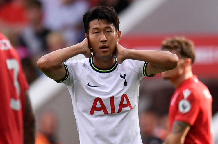 Tottenham's Son Heung-min held scoreless for 4th consecutive match